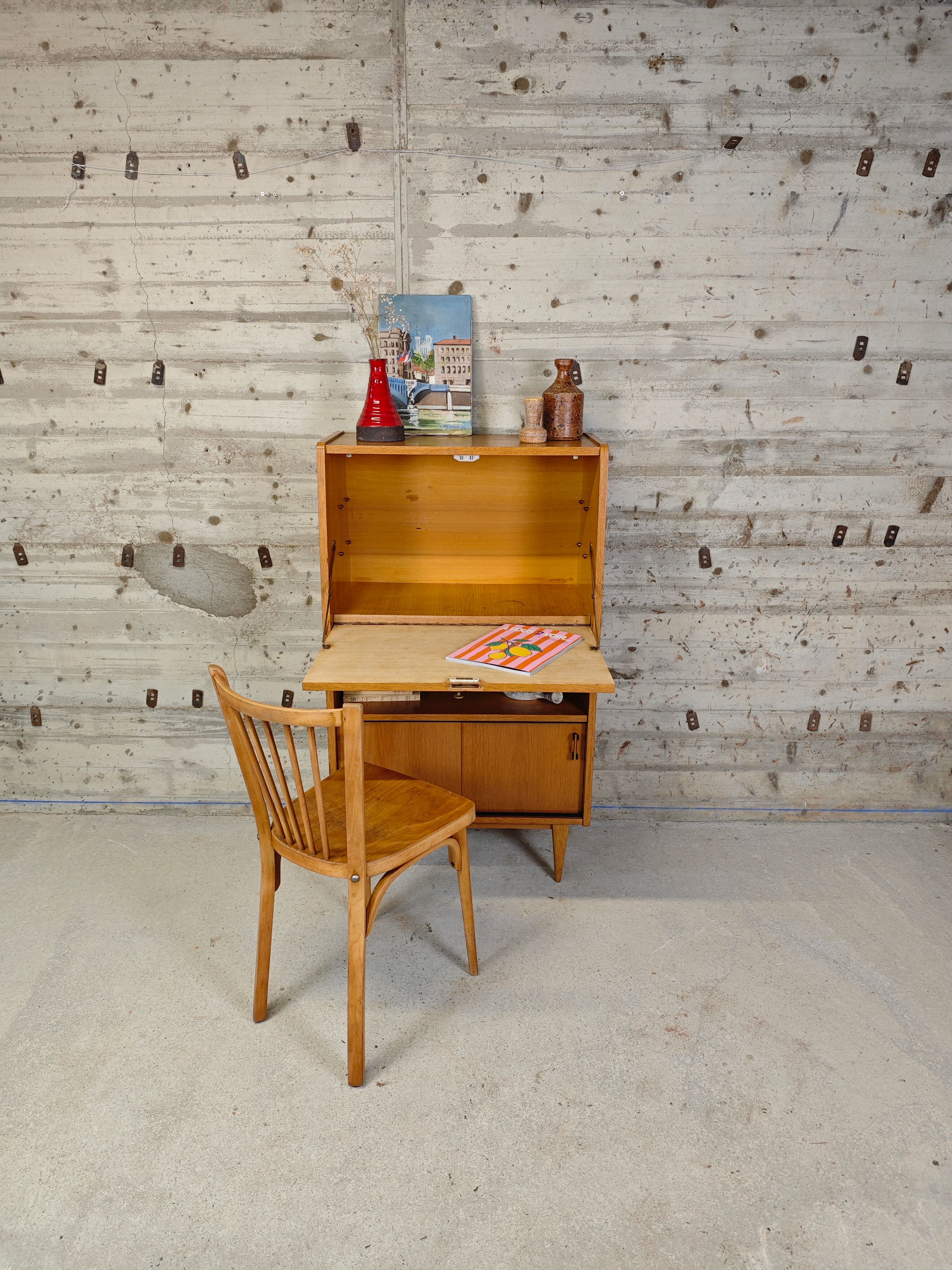 Vintage small format secretary