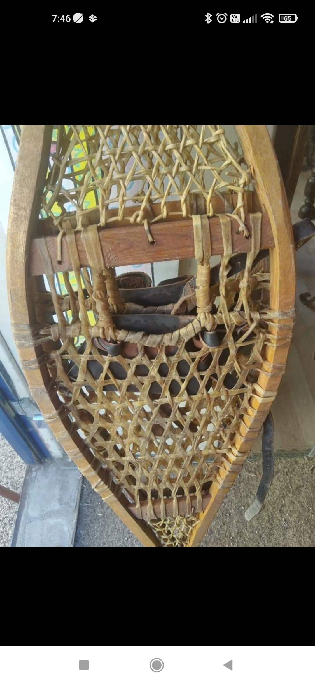 2 pairs of snowshoes from the far north, circa 1900
