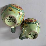 2 henriot quimper cups