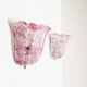 Pair of Italian Murano glass wall lights by Novaresi Milano