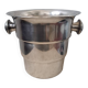 Antique silver metal champagne bucket