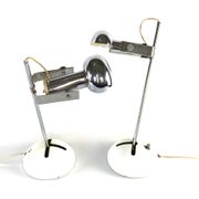 Robert Sonneman, pair of T395 Table Lamp for Luci Milan, 1972