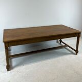 Oak work table, 1850