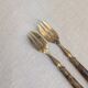 Set of 12 antique cake forks
