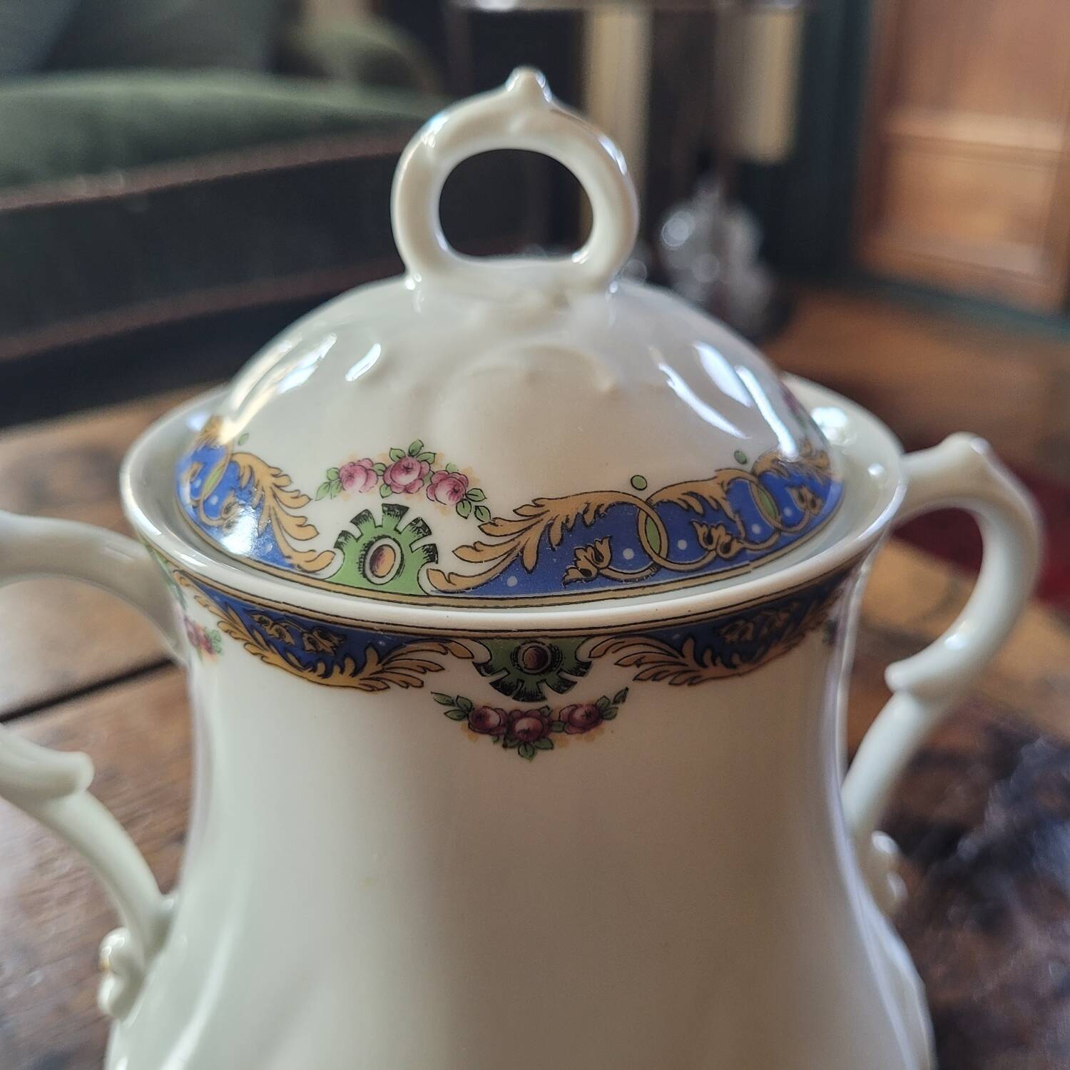 Bernardaud Limoges Sugar Bowl B & Cie – Circa 1900-1920