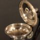 Silver empire vase