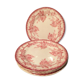 Set of five dessert plates from H B and Co