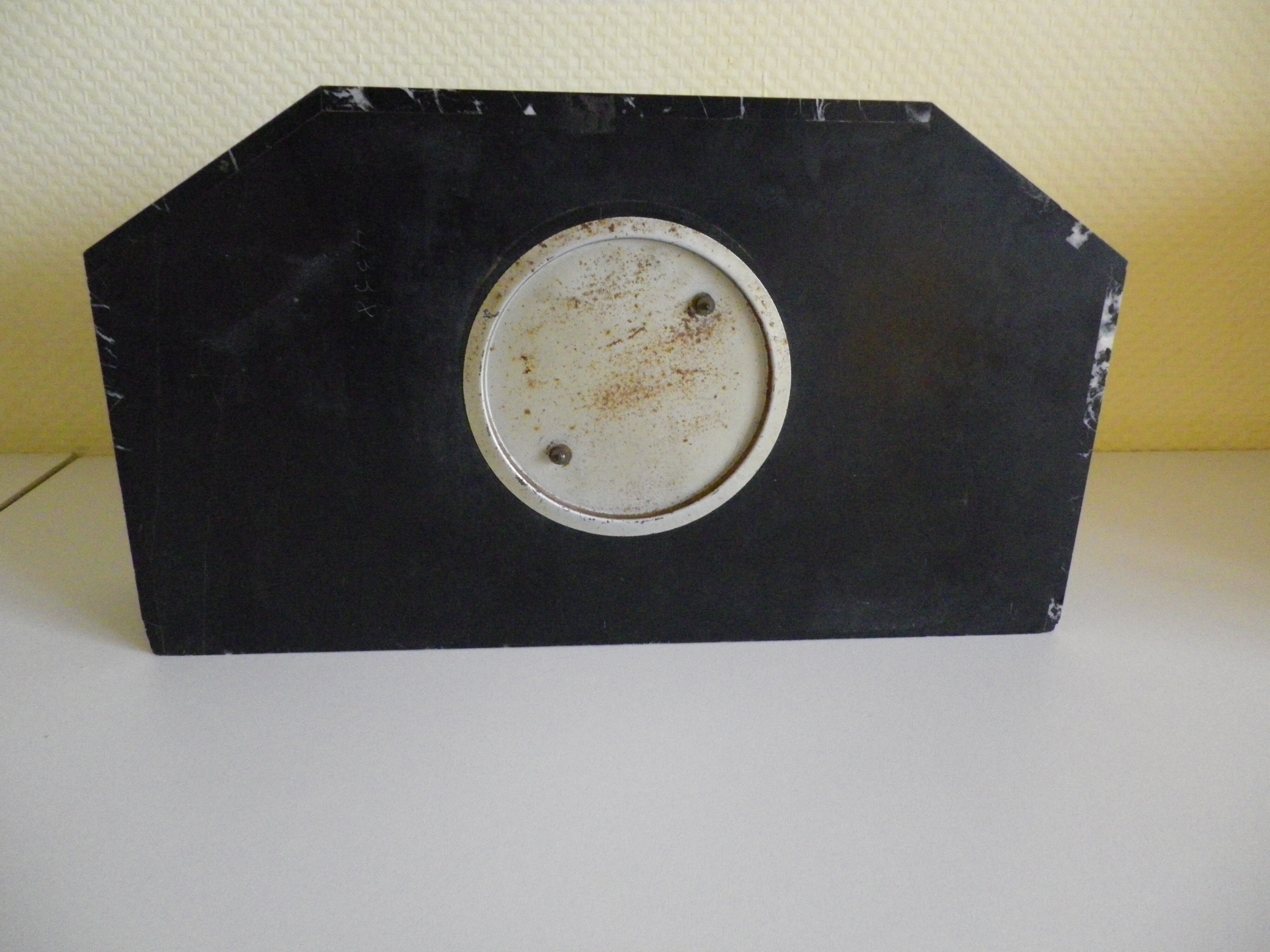 Thick marble clock 30/40
