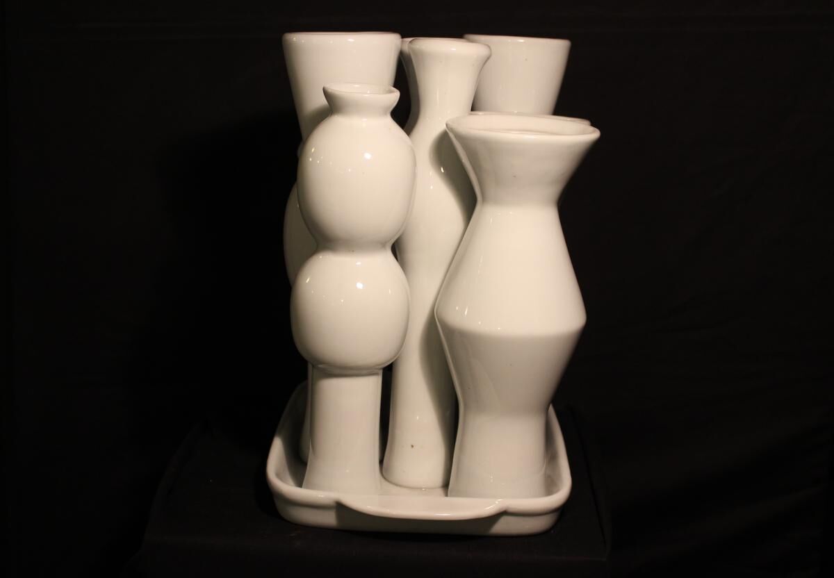 Group of ceramic vases