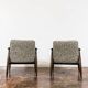 Fauteuils GFM-87 du milieu du siècle par J. Kędziorek, GFM, Pologne, années 1960, lot de 2