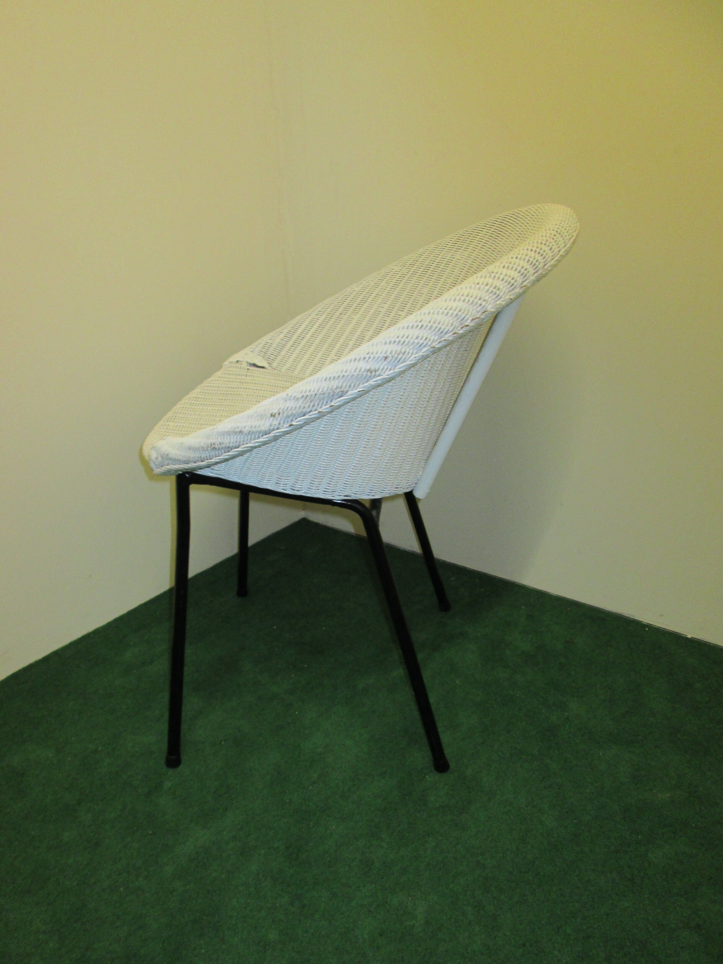 Pair of Lloyd loom armchairs 1922