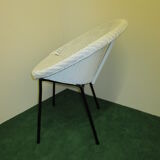 Pair of Lloyd loom armchairs 1922