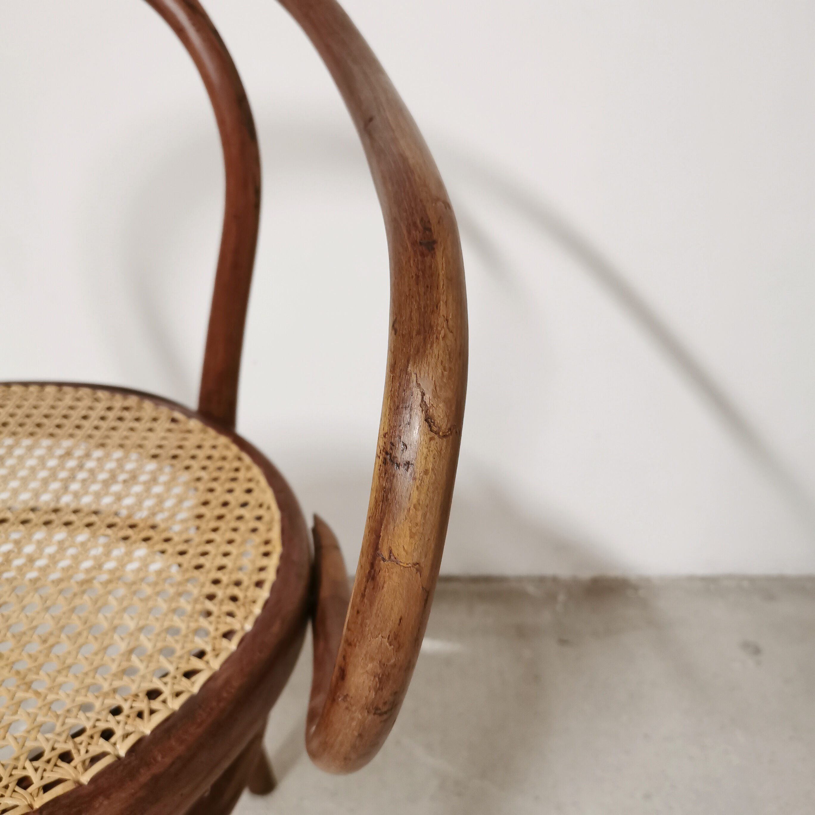 Armchair by Jacob & Josef Kohn, model "Le Corbusier".