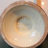 Large baluster vase with fish | Cerdazur (c. 1950-60)