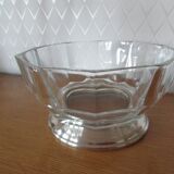 Decangonal cup on silver metal stand