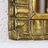 Mirror golden old stucco 61x72cm