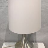 Lampes « orient » aluminium brossé de Jo Hammerborg pour fog & morup, danemark 1968