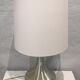Jo Hammerborg's "Orient" brushed aluminium lamps for Fog & Morup, Denmark 1968