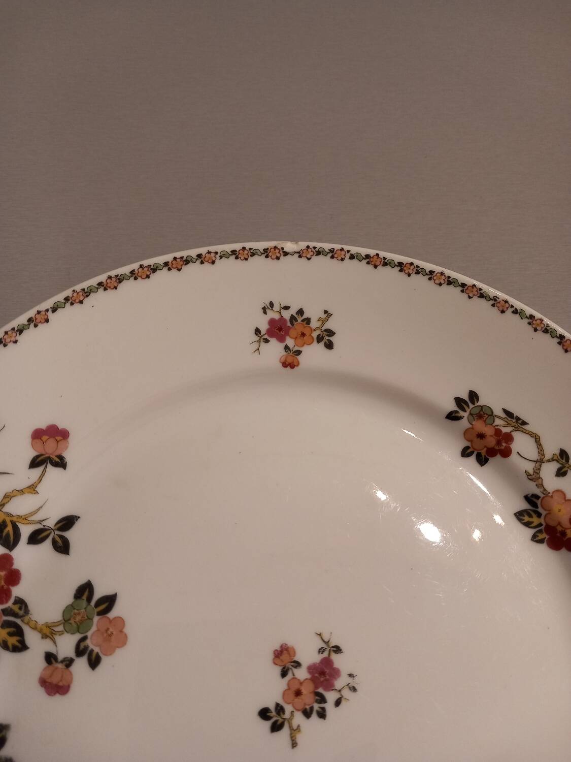 Antique Limoges porcelain compote bowl