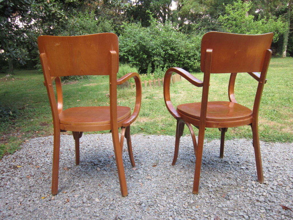 Pair of armchairs baumann