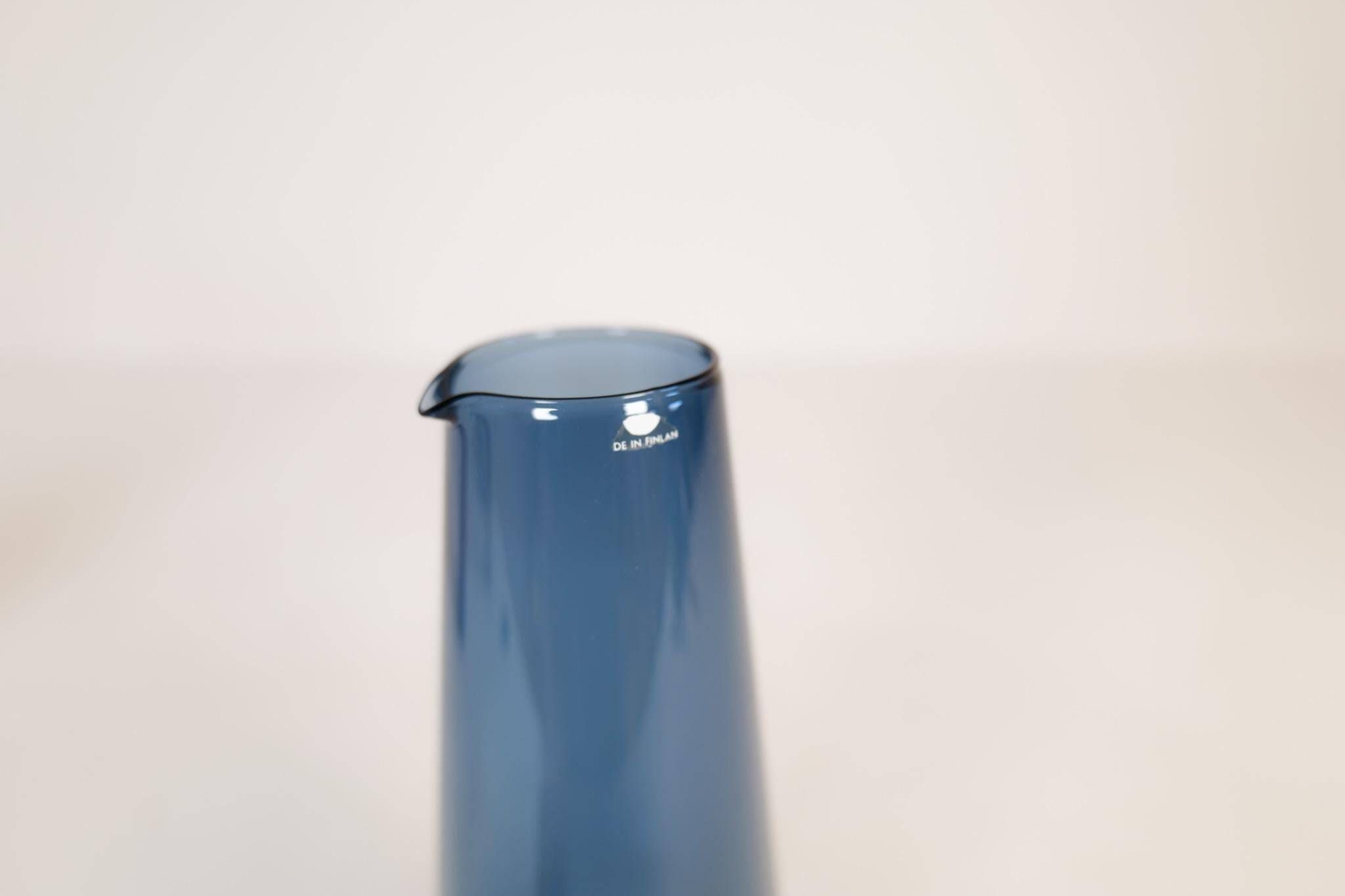 Midcentury Collection of 3 Bird Carafes by Iittala, Timo Sarpaneva, Finland, 1950s