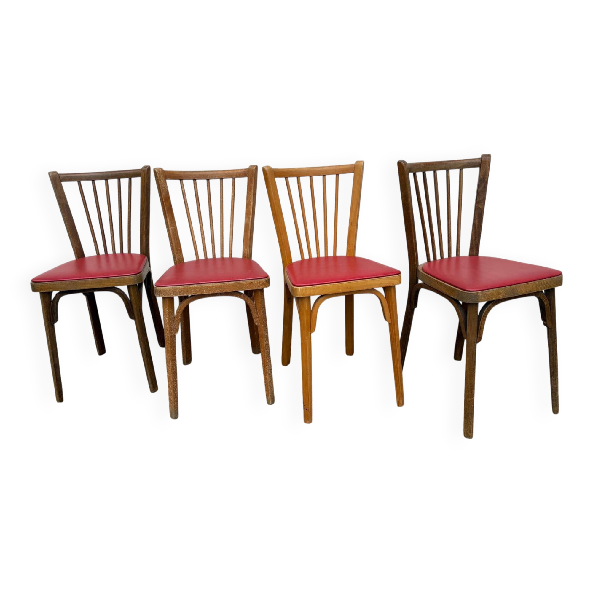 Set of 4 Baumann 153 chairs