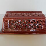 Open earthenware wall lamp