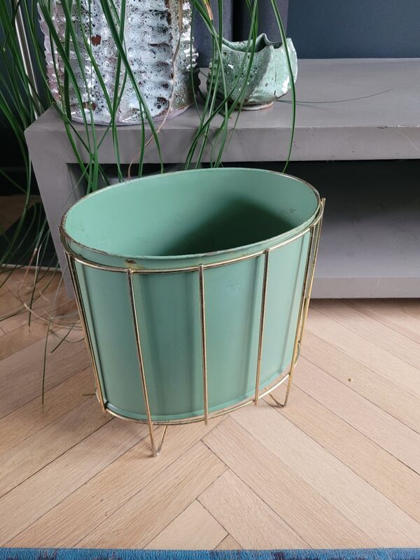 Cache-pot porte-plante vintage