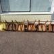 Lot de 6 chaises en bois de bistrot