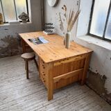 Bureau pin suédois style aperldoon 1970