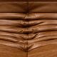 Togo lounge chairs in cognac cow leather attributed to Michel Ducaroy for Ligne Roset, set of 2