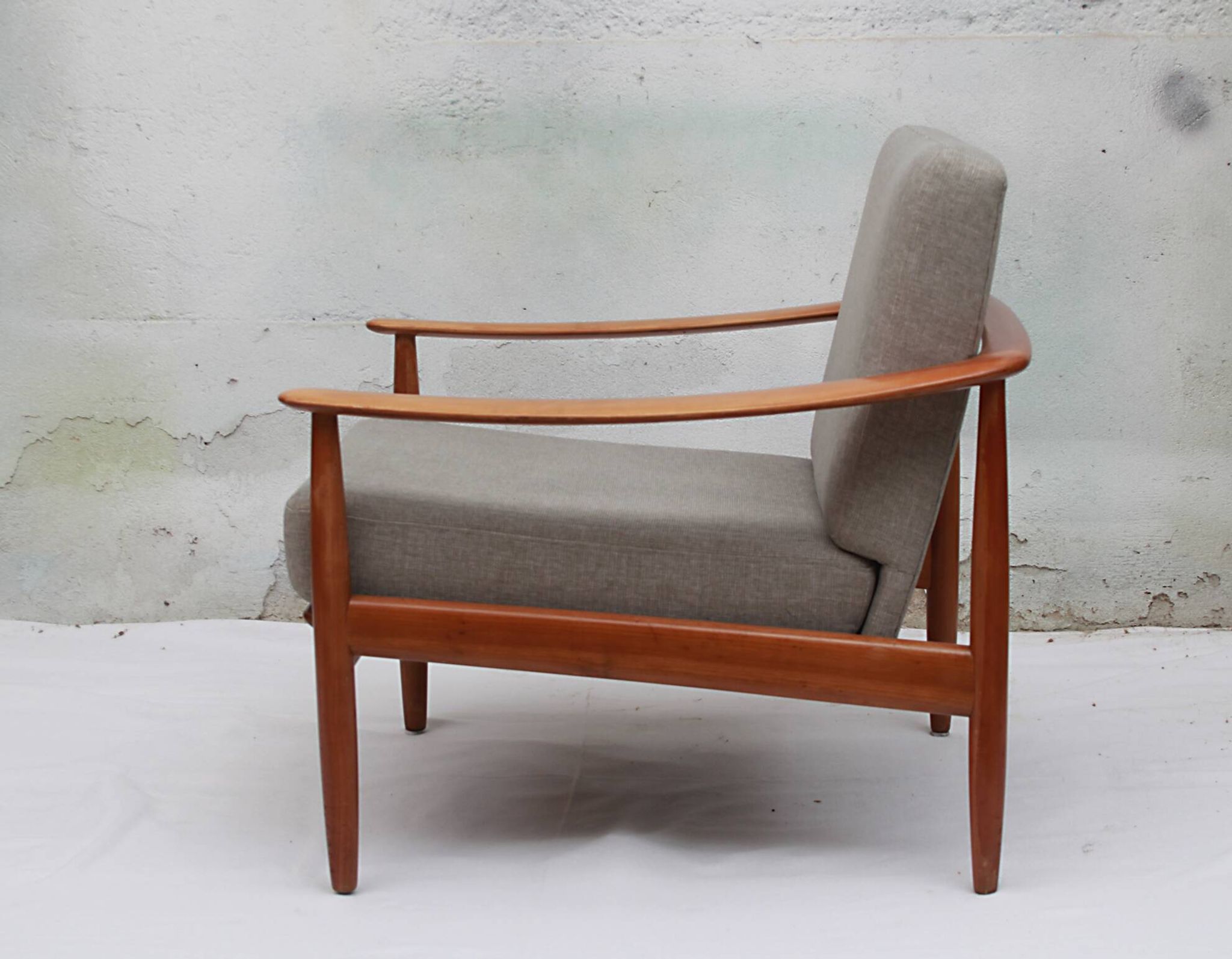 1960s armchair in cherrywood