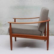 1960s armchair in cherrywood