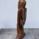 Wooden statuette sculpture, free form