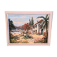 Vintage Mediterranean Painting signed C. Beaufort