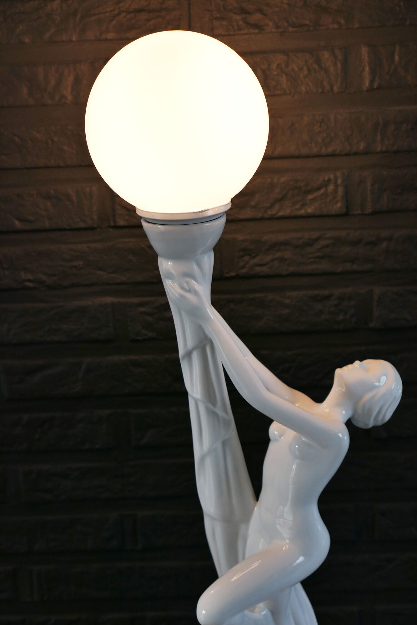 Large table lamp Art Deco style 1960s-70s