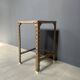Industrial vintage iron side table