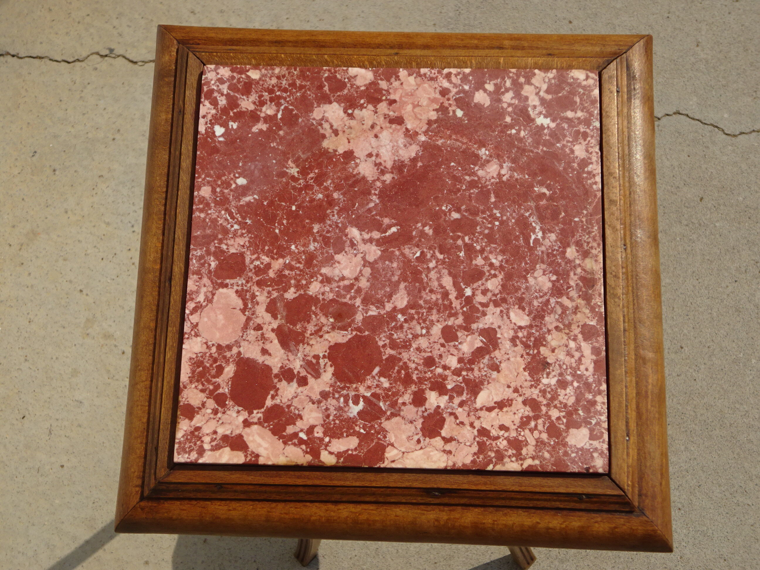 High harness, double tops, marble top