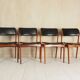Model 49 dining chairs by Erik Buck for OD Møbler, 1960s