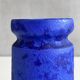 Vintage Studio Pottery Vase – Hartwig Heyne (Hoy), Deep Blue, WGP, 70's