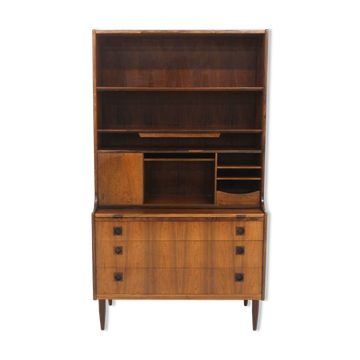 Secrétaire scandinave en palissandre, Albert Hansen Møbelfabrik, Danemark, 1960
