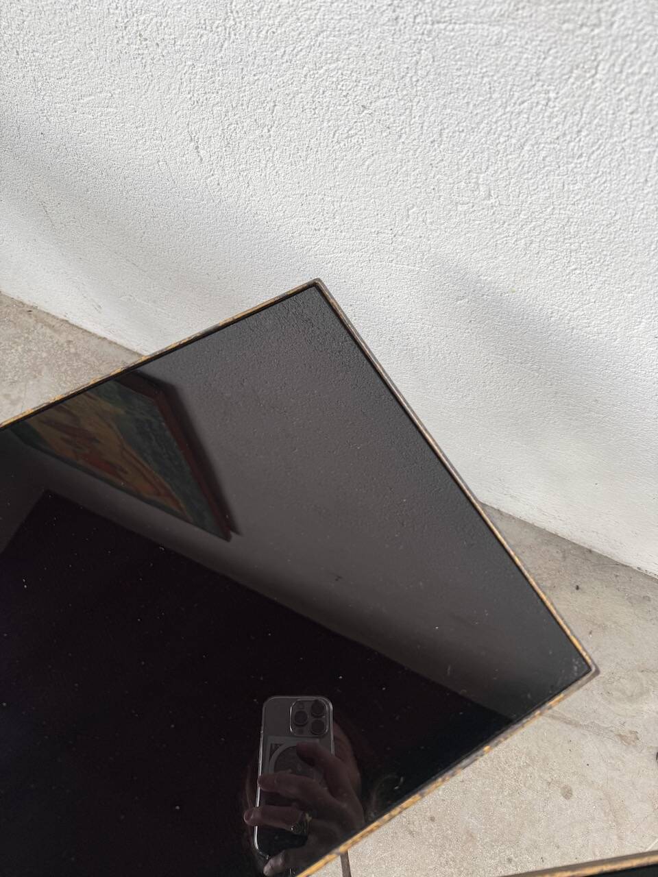 Adnet 1950s nesting tables trio