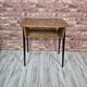 Restored Mid Century Modern Oak and Ash Radio Table Type 640-B 1970s