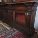 Empire-style solid pine workshop library from the 19th century.