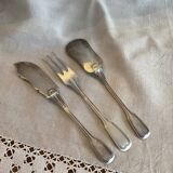 Set of christofle cutlery, Model Chinon pointed tip