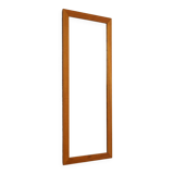 Teak framed mirror