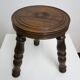 Tabouret porte-plantes art deco