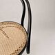 Thonet armchair in bent wood and caning – Czechoslovakia