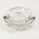 Large crystal ashtray, Belgium 1960s