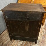 Rustic jam maker cabinet louis XV in walnut